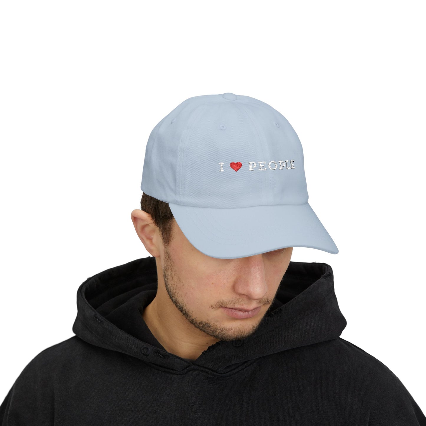 I Love People | Classic Embroidered Cap