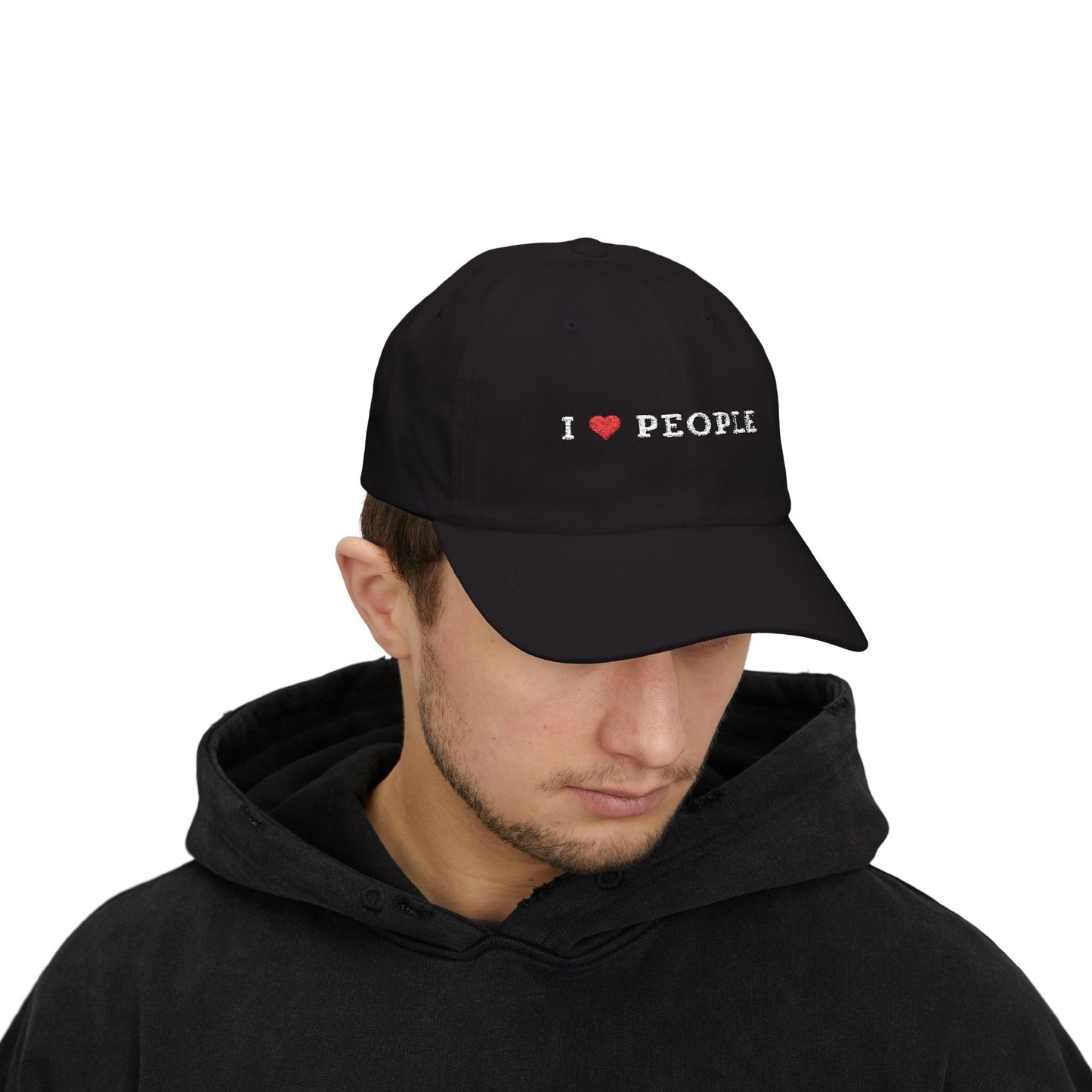I Love People | Classic Embroidered Cap