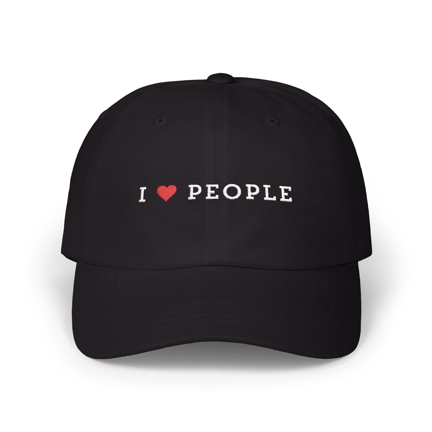 I Love People | Classic Embroidered Cap