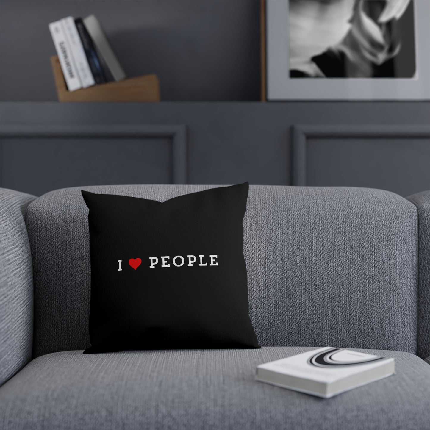 I Love People | Decorative Cushion