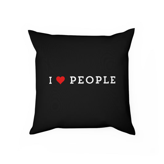 I Love People | Decorative Cushion