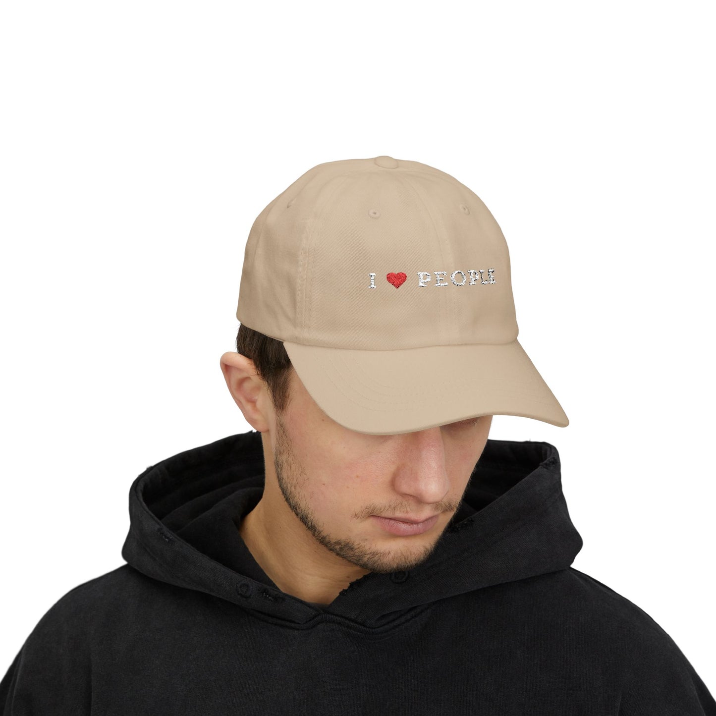 I Love People | Classic Embroidered Cap