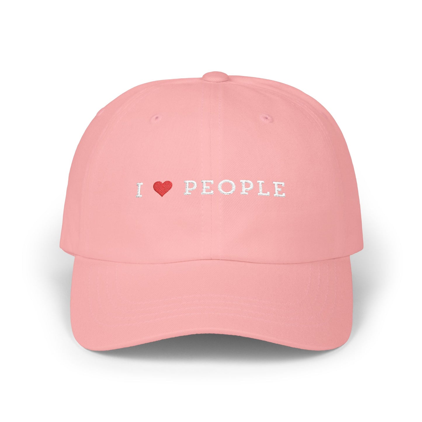 I Love People | Classic Embroidered Cap