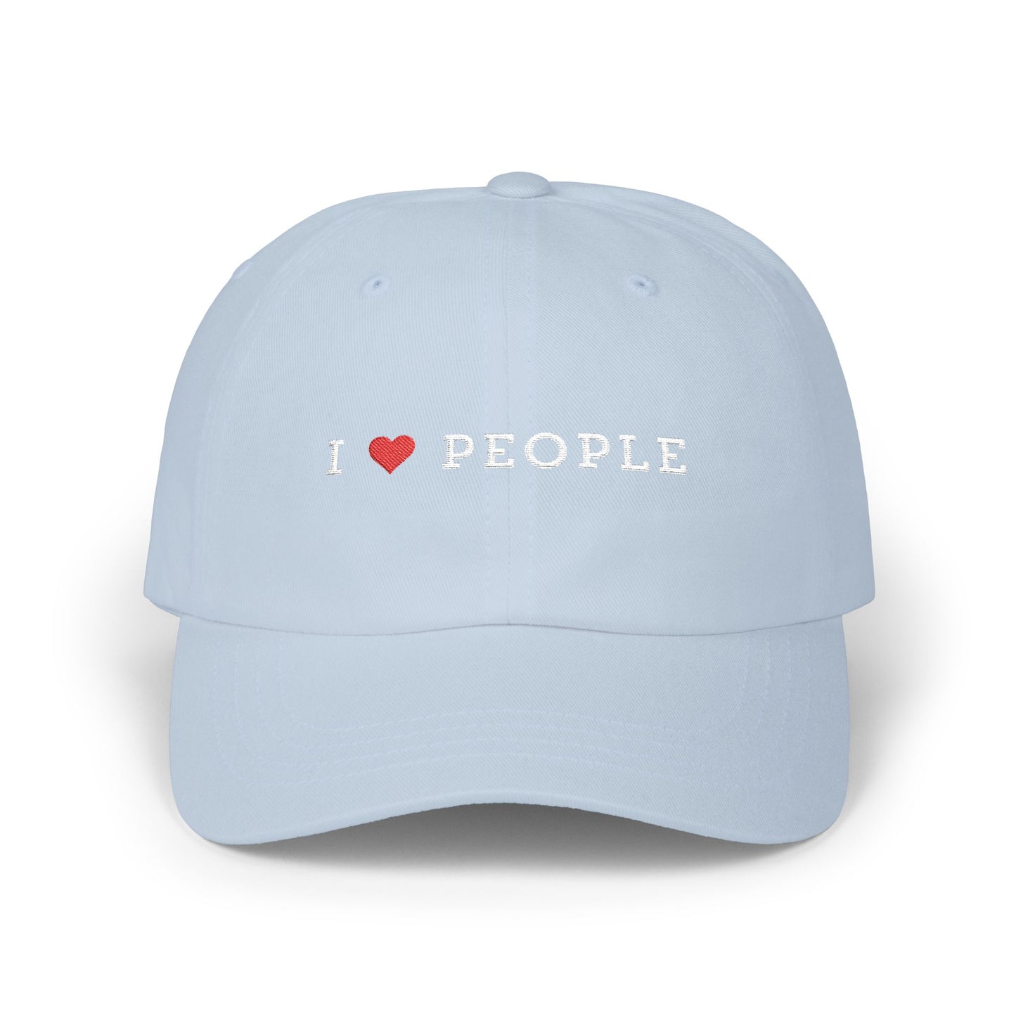 I Love People | Classic Embroidered Cap